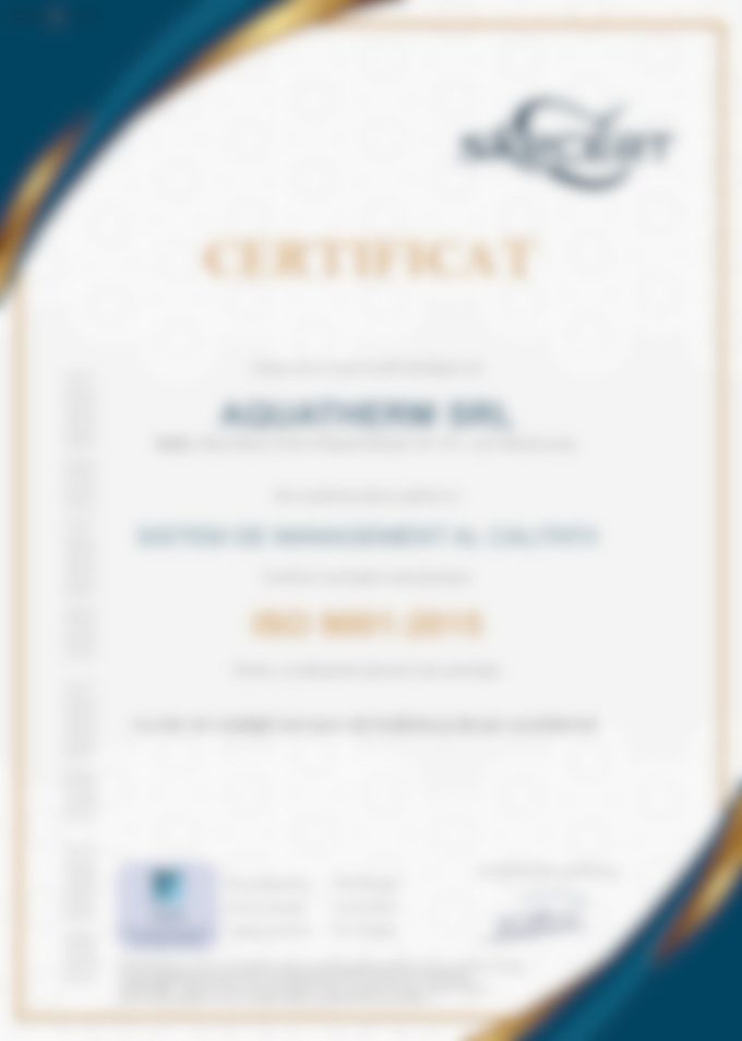 Certificat ISO emis de SkyCert