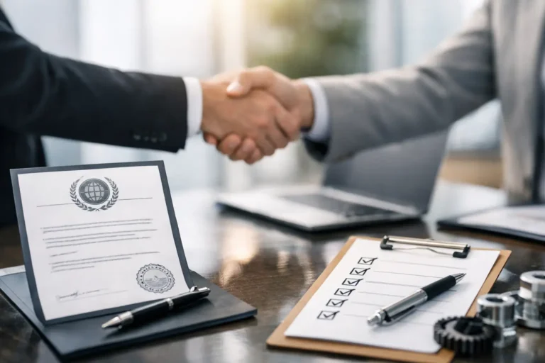 Certificare ISO pentru onboarding furnizor