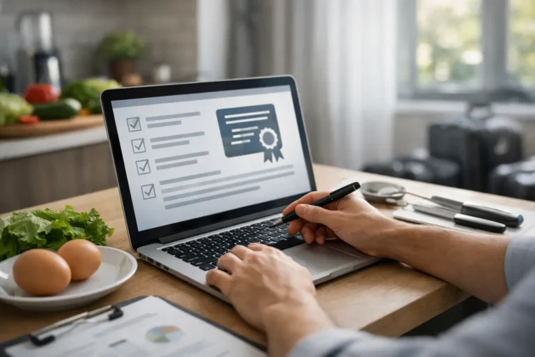 Certificare HACCP online, fără drumuri inutile