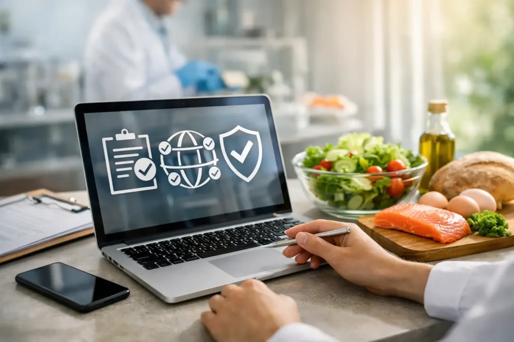 Cum obții ISO 22000 online, rapid și clar