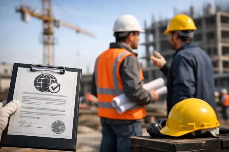 Certificare ISO 45001 pentru construcții