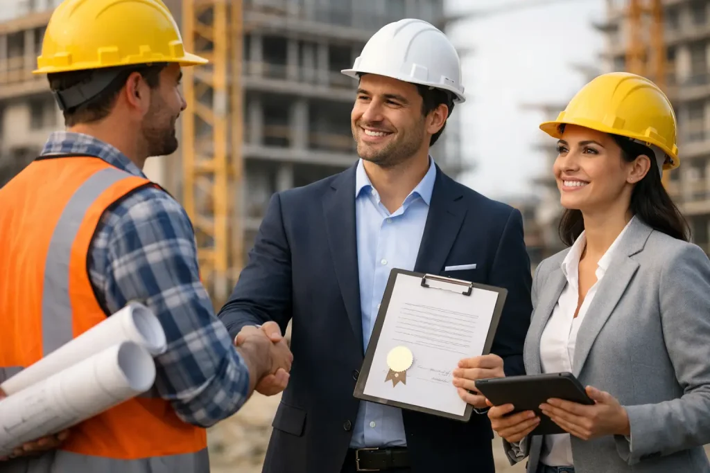 Certificare ISO pentru subcontractori în construcții