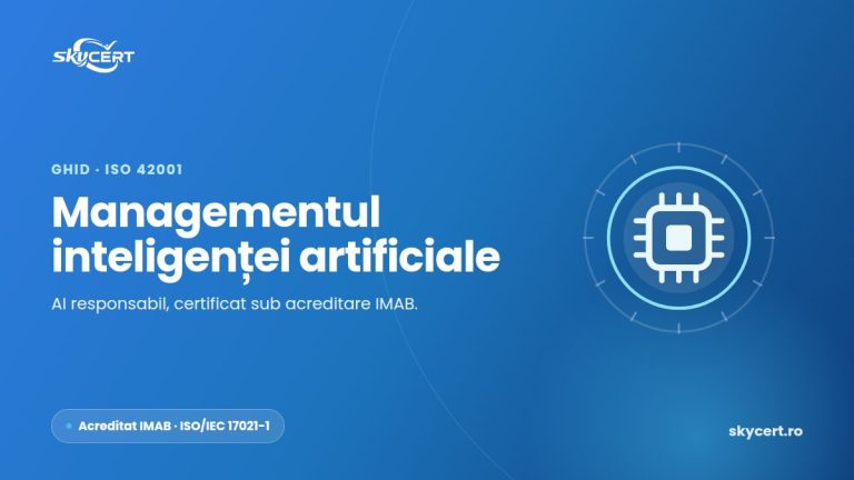 Certificare ISO 42001: managementul responsabil al inteligenței artificiale